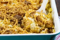 French Onion Chicken and Rice Casserole