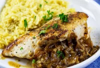 Gourmet French Onion Stuffed Chicken