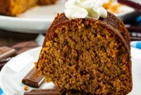 Classic Hershey Bar Pound Cake