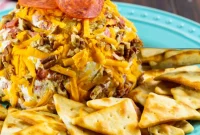 Loaded Pepperoni Cheese Ball