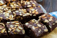 Decadent Amaretto Fudge Brownies