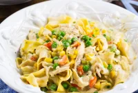 Pot Pie Noodle Casserole