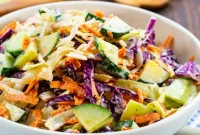 Refreshing Cucumber Slaw