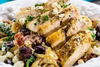 Zesty Greek Chicken Pasta