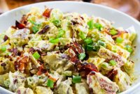 Golden Honey Mustard Potato Salad