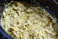 Effortless Creamy Pesto Chicken