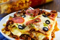 Ultimate Pizza Lasagna