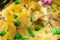 Easy Slow Cooker Refried Bean Dip