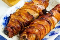 Sticky Sweet Brown Sugar Bacon Pork Tenderloin