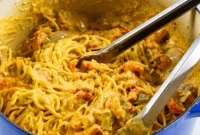 Cajun Crawfish Tetrazzini