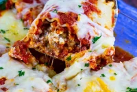 Hearty Italian Sausage Lasagna Spirals