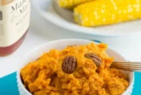 Bourbon-Kissed Sweet Potato Mash