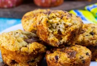 Crunchy Peanut Butter Banana Muffins
