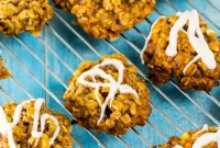 Comforting Apple Toffee Oat Cookies