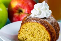 Spiced Apple Cider Bundt Cake