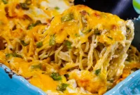 Crack Chicken Spaghetti