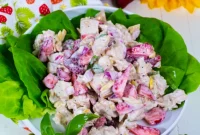Fresh Strawberry Chicken Salad