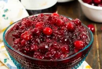 Cranberry Bourbon Relish