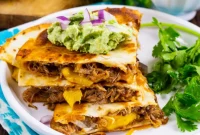Island BBQ Pork and Mango Quesadillas