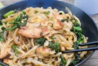 Thai Chicken and Broccolini Noodle Stir Fry