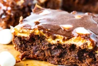 Decadent Peanut Butter Mississippi Mud Brownies