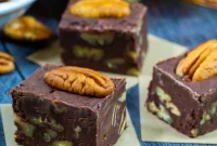Decadent Bourbon Pecan Fudge