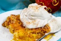 Easy Eggnog Dump Cake