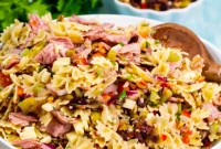 Zesty Muffaletta Pasta Salad