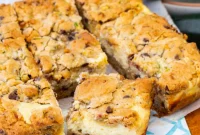 Zucchini Cheesecake Bliss Bars