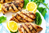 Zesty Greek Lemon Mint Marinade