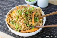 Creamy Peanut Sesame Noodles
