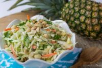 Sunshine Pineapple Macadamia Slaw