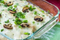 Rich Sherry Mushroom Chicken