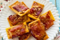 Bacon Boursin Cracker Bites