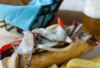 Portobello Cheesesteak Sandwiches