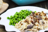 Creamy Chicken Mushroom Rice Casserole