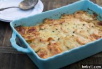 Decadent Caramelized Onion Potato Gratin