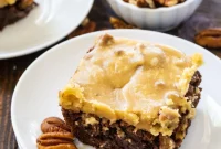 Decadent Praline Brownies