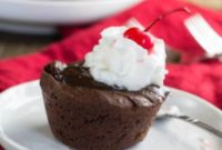 Midnight Chocolate Heart Cakes