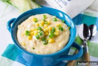 Sweet Vidalia and Corn Cheese Grits
