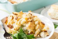 Hearty Chicken Cornbread Bake