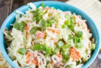 Zesty Buttermilk Coleslaw