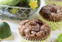 Secretly Healthy Chocolate Zucchini Muffins