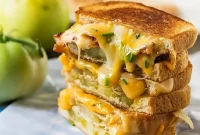 Southern Fried Green Tomato Bacon Grilled Cheese
