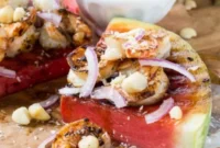Tropical Watermelon Shrimp Sizzle