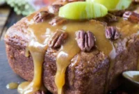Decadent Caramel Apple Loaf