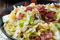 Fried Cabbage and Noodles