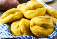 Fluffy Sweet Potato Dinner Rolls