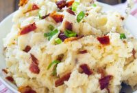 Loaded Garlic Bacon Mash