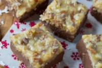 Decadent German Chocolate Fudge